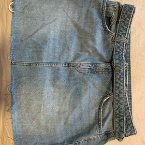 Zara basics - Jean mini skirt | Large